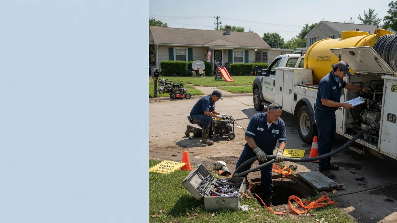 Septic Tank Pumping in Rosston, TX near me